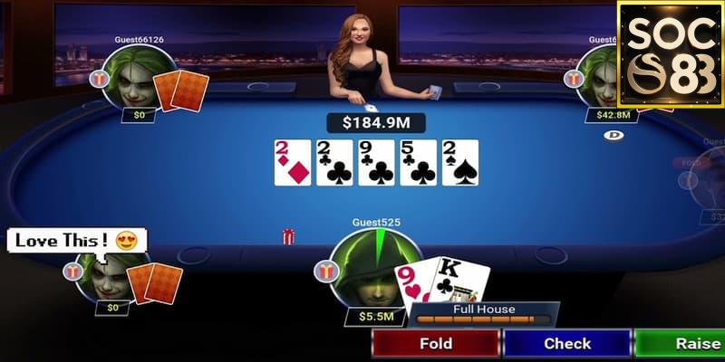 Mẹo tránh “đốt vốn” khi chơi poker online SOC88